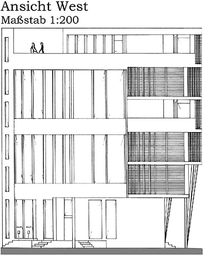 Ansicht West 2